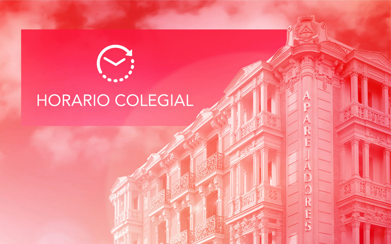 Ir a la página de Horario de Servicios Colegiales del 4 al 22 de Agosto